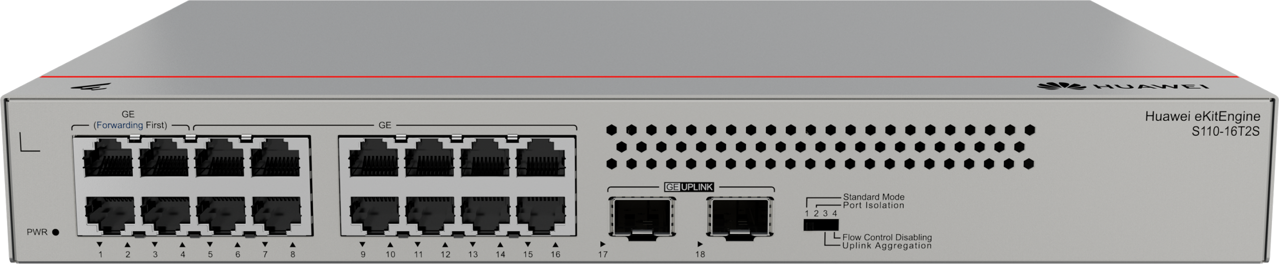 Thiết bị chuyển mạch Switch Huawei S110-16T2S