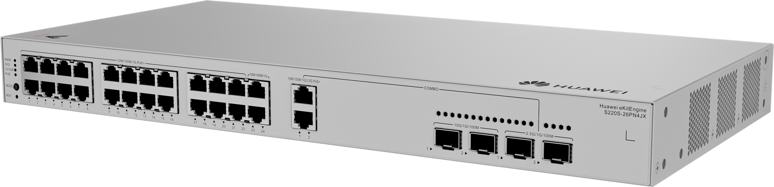 Thiết bị chuyển mạch Switch Huawei S220S-26PN4JX